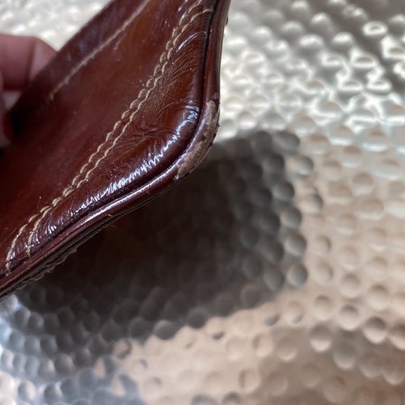 Brown Coach Wristlet - Picture 3 of 6